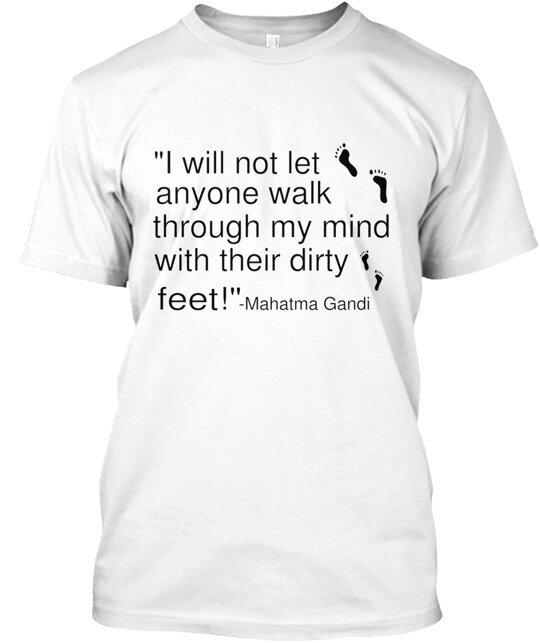 

Wipe Your Feet T-Shirt Made in the USA Size S to 5XL XL