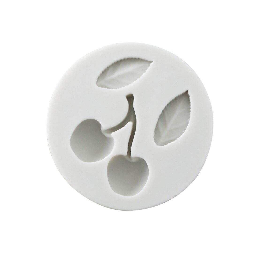 

New Baking Tools Simulation Fruit Cherry Chocolate Mold Fondant Chocolate Cake Decoration Silicone Mold