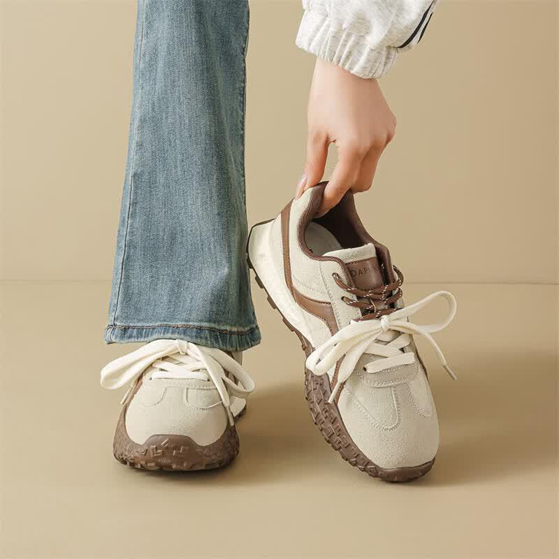 Daphne Women s Platform Casual Sneakers 36