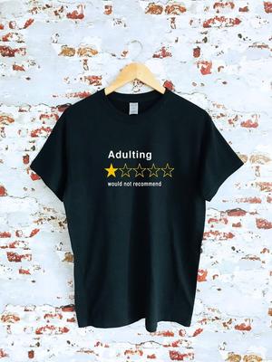 Erwachsenwerden würde es nicht empfehlen T-Shirt, Hipster-T-Shirt, lustiges T-Shirt, Trend-Shirt Klassisches T-Shirt