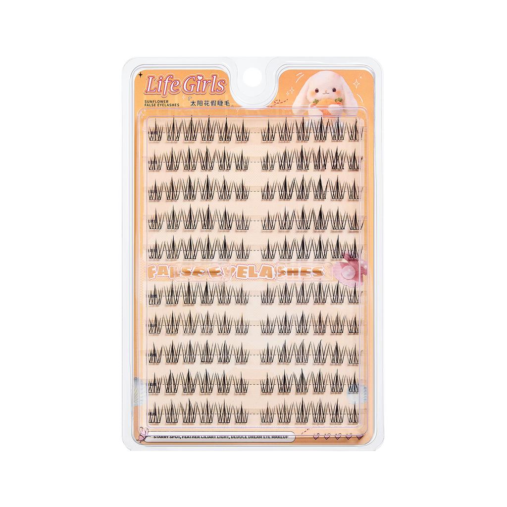 False eyelashes women eye makeup glue free fake eyelashes