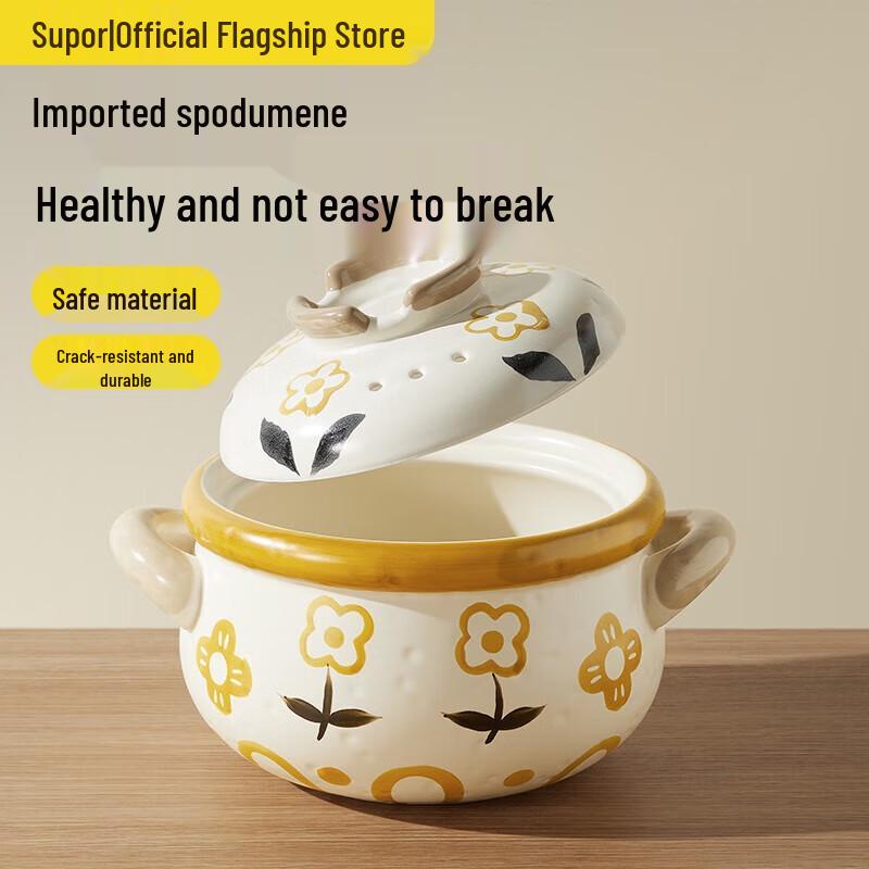 Chui Da Huang Spodumene Ceramic Claypot