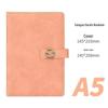 Personalized Soft Leather Diary with Buckle - Elegant Business Gift Notebook