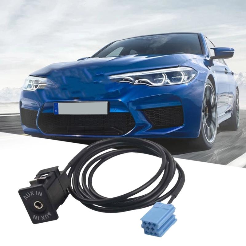 Car Radio Adapter Stereo Stereo Aux Cable 8 Pin Connector Module Adapter Car Stereo Aux Cable Accessories