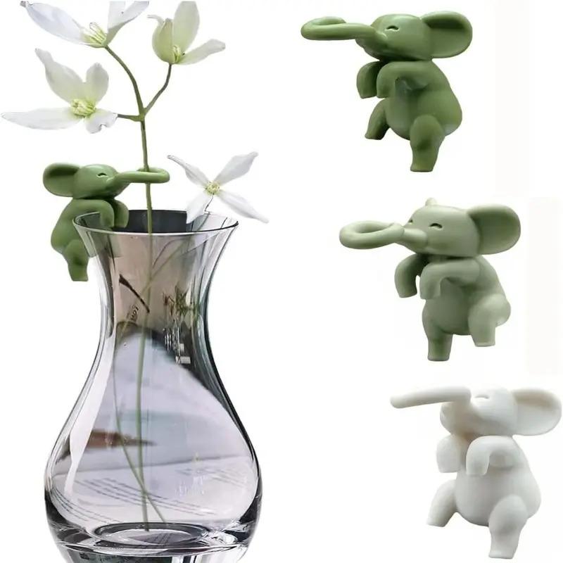 Creative Plant Propagation Buddy - 3D Elephant Plastic Holder for Plant Cuttings
