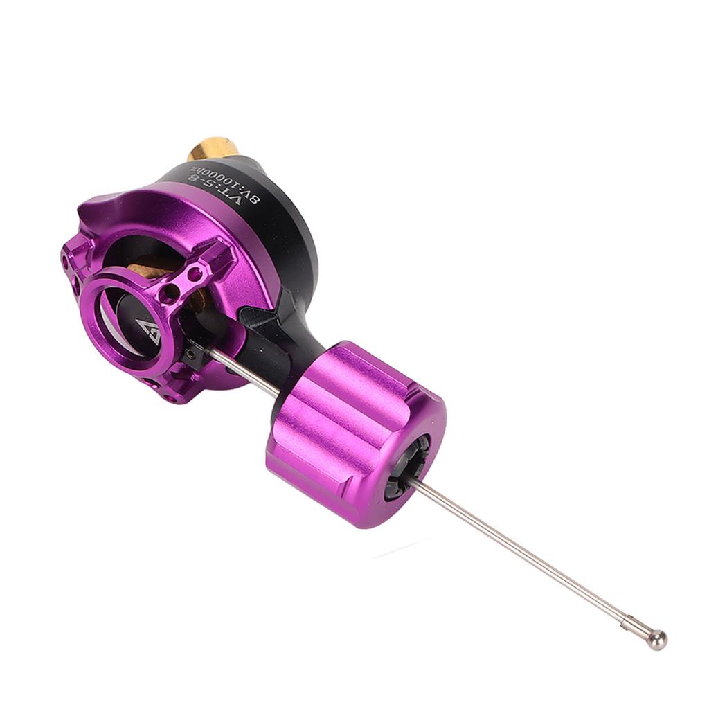 Rotary Tattoo Machine Professional Aluminum Alloy RCA Interface Tattoo Motor Gun with Clip Cord