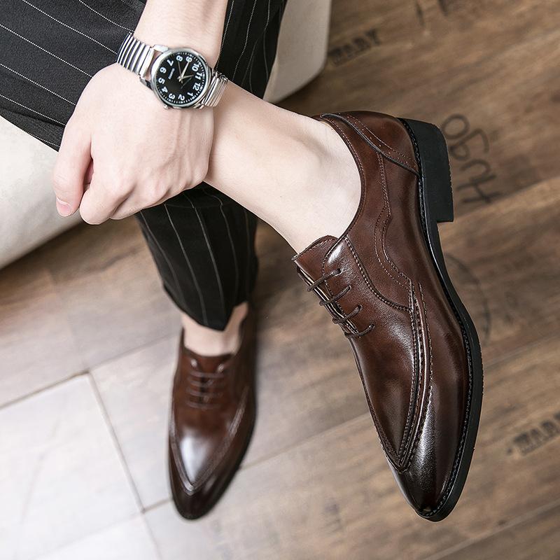 2025 Summer New Casual Trend Men's Shoes Youth Breathable Outdoor Non-slip Fashion Lightweight Foot Cover Men's Leather Shoes