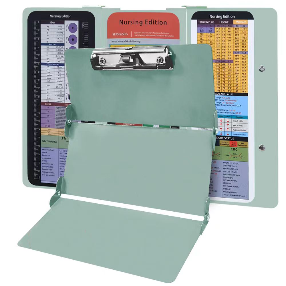 

Буфер обмена для медсестер Складной буфер обмена для медсестер, алюминиевый 3-слойный складной буфер обмена