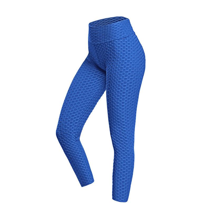 Women's Butt Lift Leggings High Waisted Tummy Control Workout Yoga Pants with Pockets Textured Scrunch Booty Lifting Tights