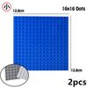 32*32 16x16 Dots Brick Baseplate City Street Road Base Plate Wall Construction 32x16 Building Block Compatible Kid Toys Leduo