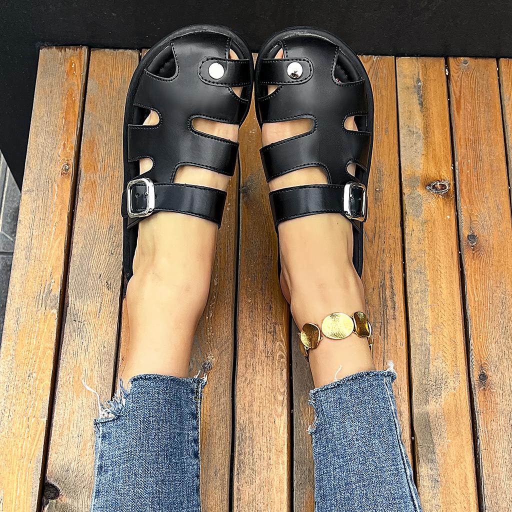 Women Slippers Comfortable Beach Flat Sandals  Open Toe Slides Women Trend Luxury Slippers Platform Women Shoes Zapatos De Mujer