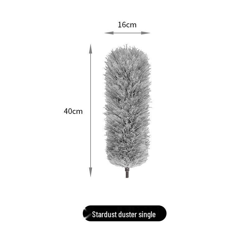 Telescopic Electrostatic Feather Duster for Ceiling and Cobweb Cleaning