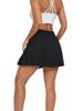 Pleated Low Waist Anti-Exposure Running & Fitness Tennis Skirt with Pockets