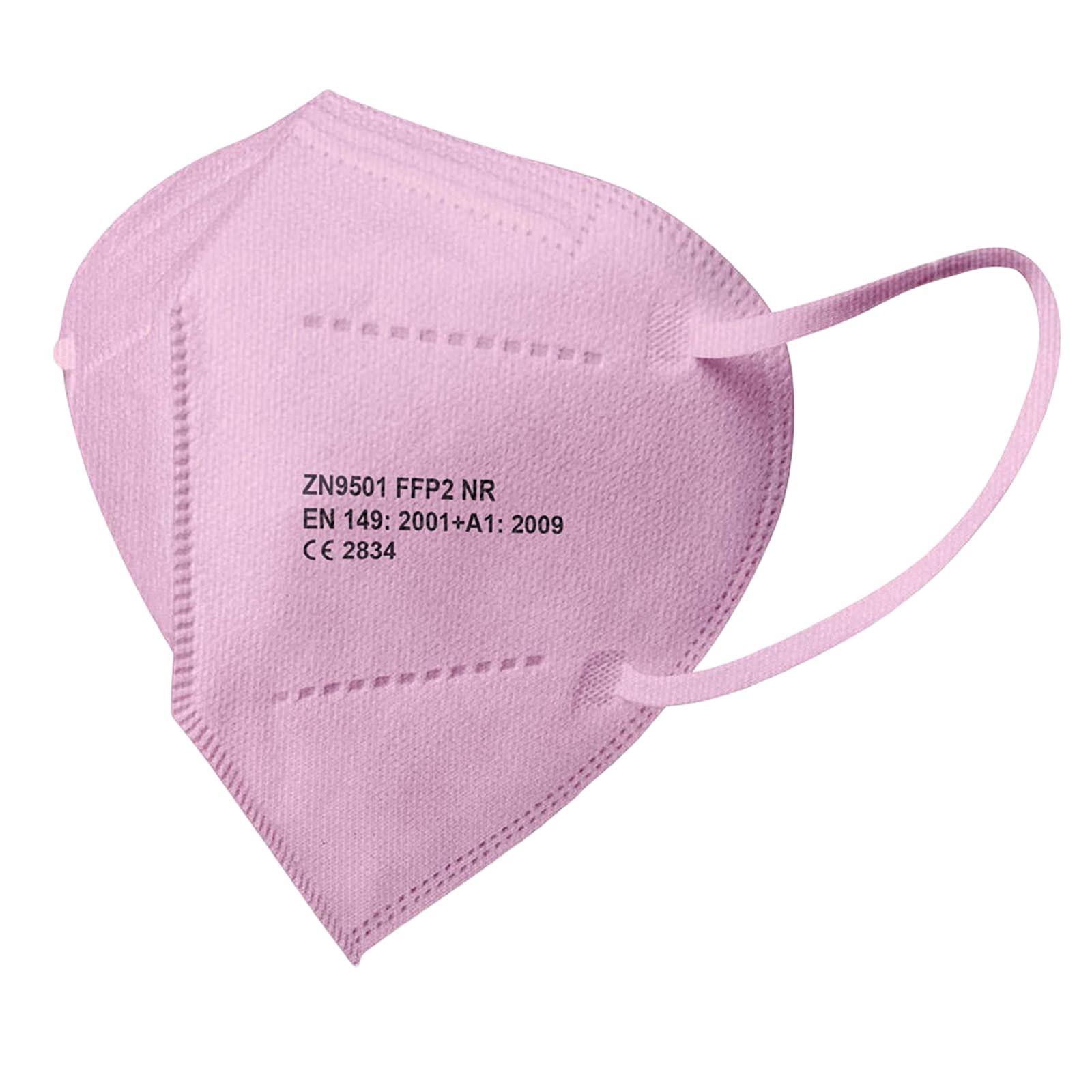 

Folulus Unisex Одноразовая защитная маска Защитная высокоэффективная фильтрующая маска One Size розовый