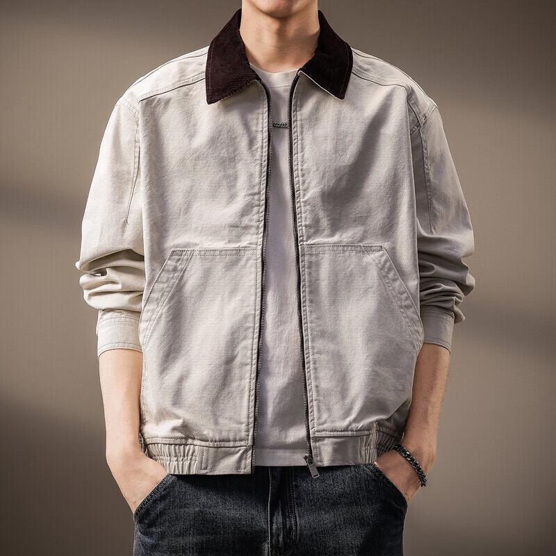 

Men s American Retro Cotton Workwear Jacket 4XL