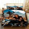 France Rock Singer J-Johnny H-Hallyday Bedding Set Single Twin Full Queen King Size Bed Set Aldult Kid Bedroom Duvet Cover Sets0