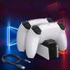 For PS5 Controller Charger DualSense Charging Station Dual Charging Dock Charger Stand for PlayStation5 Wireless Game Controller