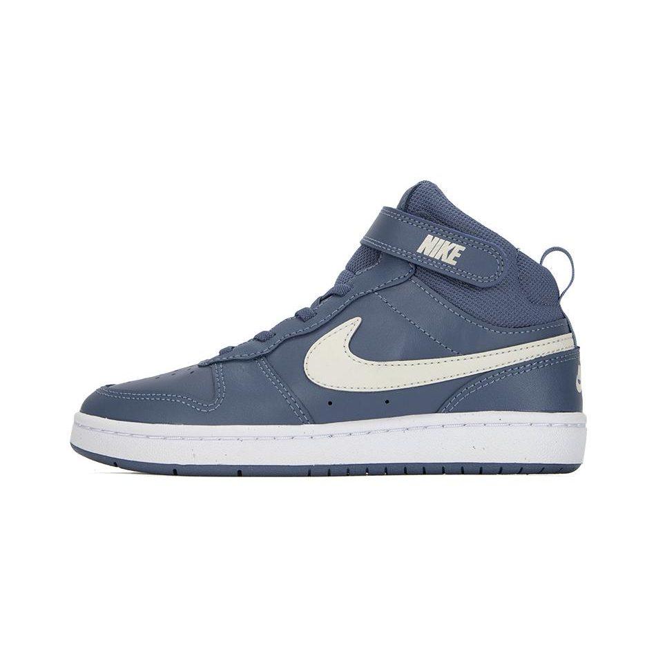 Nike Abrasion Resistant Mid top Kids' Skateboarding Shoes Blue Children Aged 3 7 Years Old CD7783-402