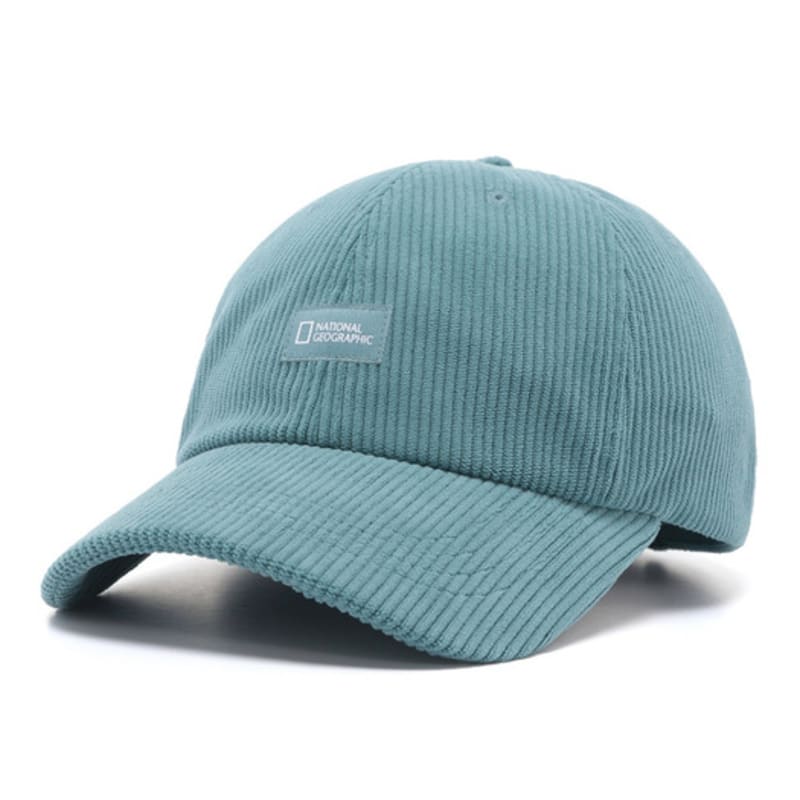 

NATIONAL GEOGRAPHIC N253AHA510 Corduroy Ball Cap TEAL GREEN TEAL GREEN_M(058)