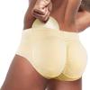 Men Underpants Breathable Pad Filling Shapewear Thick Fake Butt High Elastic Butt Lifted Solid Color Anti-septic Men Briefs Underwear Butt Lifter
