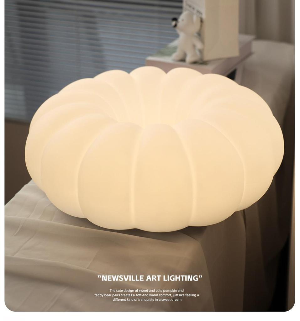 Pumpkin Bear Ceiling Lamp for Children's Bedroom