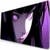 Anime Domineering Grils MouseMat Overwatch Gamer Cool Mouse Pad Purple Gamer Cabinet Large Non-Slip Mousepad Keyboard Mat