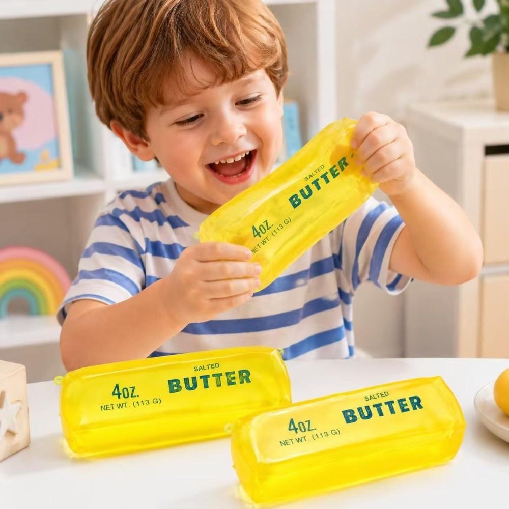 No Rebound Butter Stick Squeezable Toy Soft Feel Butter Stick Fidget Toy Kids Gift