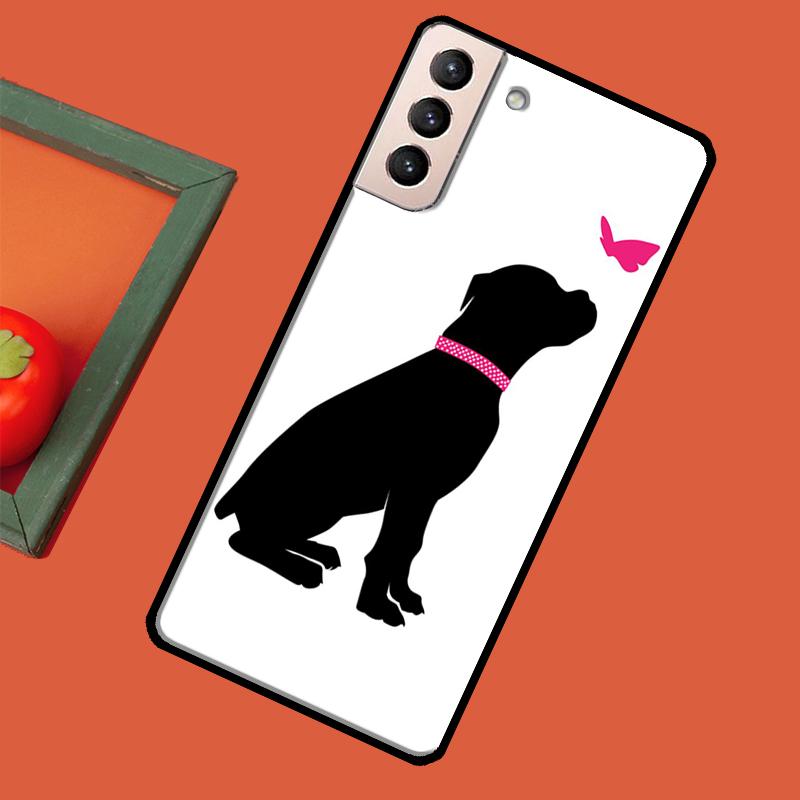 Boxer Dog Puppy Case For Samsung Galaxy S23 S22 Plus S8 S9 S10 Note 10 Note 20 Ultra S20 FE S21 Ultra Coque