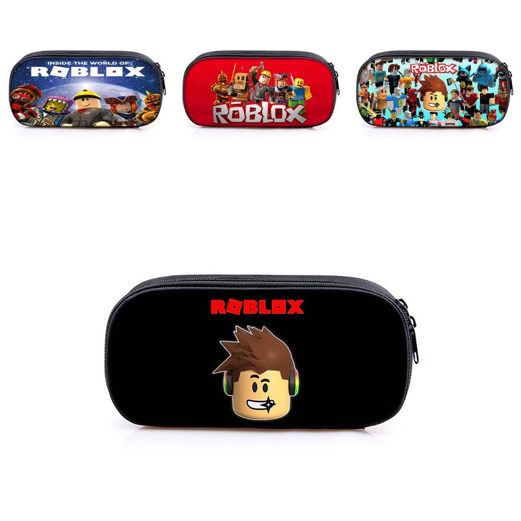 Colorful Roblox Pencil Case For Kids And Students With Multiple Compartments