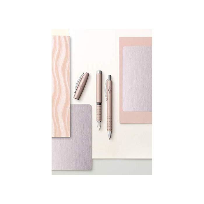 Faber-Castell 148421 Essentio Plnicí pero F hliníkové růžové