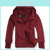 Unisex Basic Zipper Hoodie With Windproof Cuffs For Casual Winter Wear