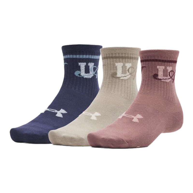 

Under Armour UA Essential Women s Mid-Calf Socks (3-Pair Pack) 1382942 L