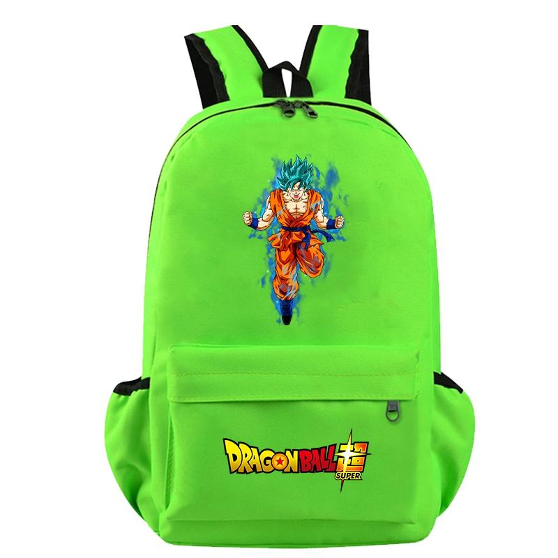 Anime Dragon Ball Printed Boy Girl Schoolbag Student Boy Girl Schoolbag Document Bag Children Teenager Breathable Bagpack Waterproof School Bag