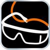 Safety glasses, white lenses, adjustable temples