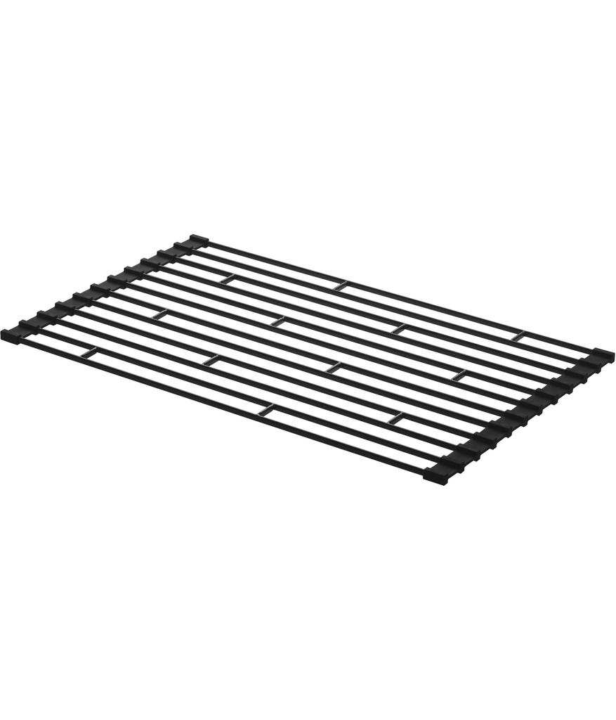 Torre plegable para secar platos, estante negro, S,