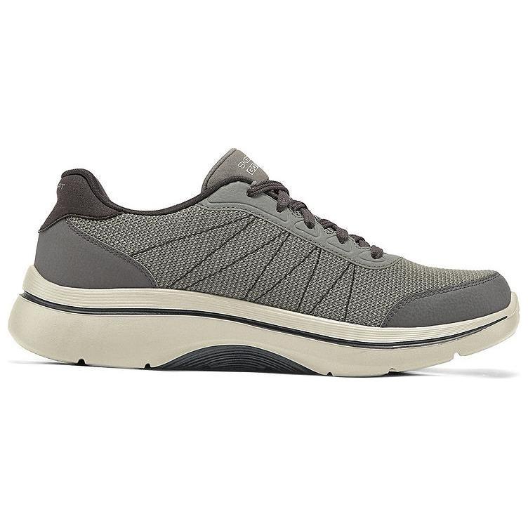 Skechers Go Walk Arch Fit Comfortable Sports Low-Top Casual Shoes Men Sneakers Gray 216603-BRN
