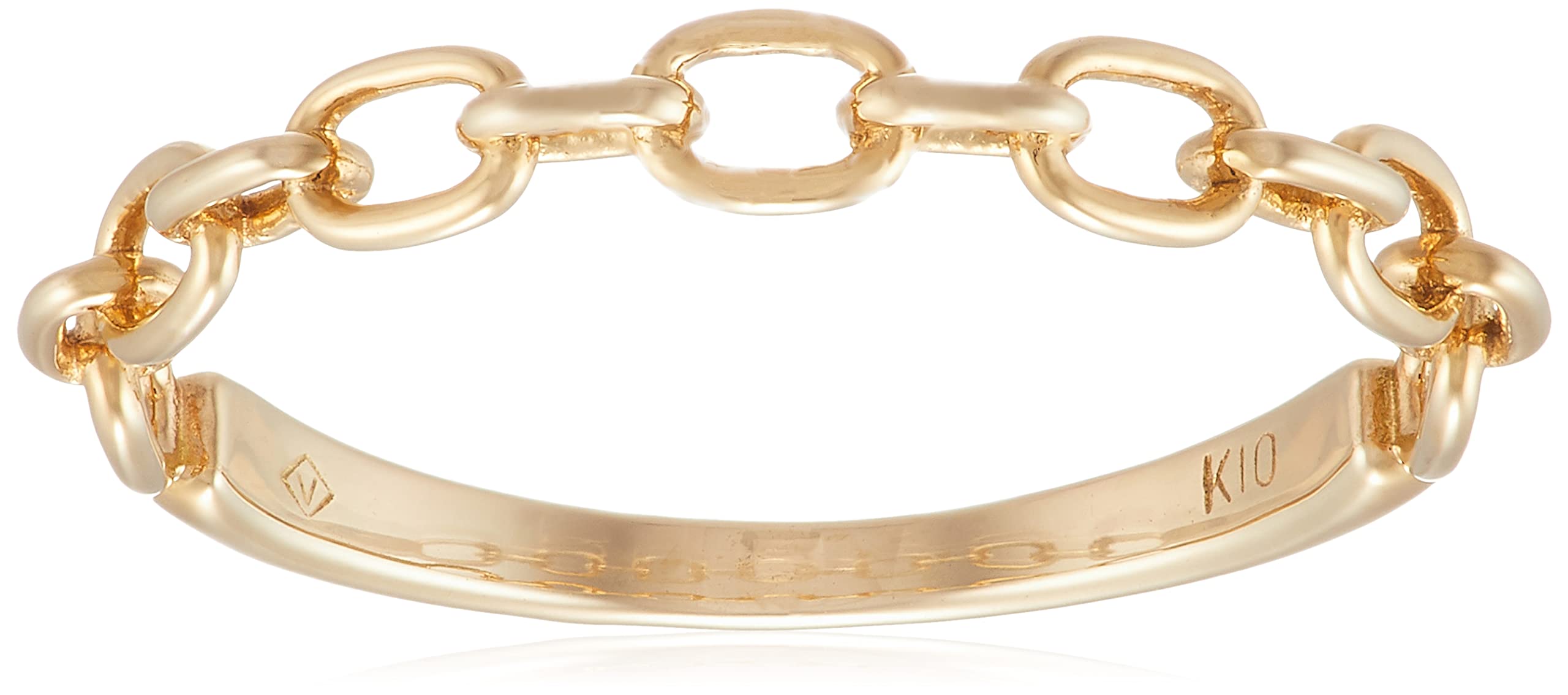 

Кольцо Vendome из желтого золота GJVR029409YG K10 Цепное кольцо 09 [VA Aoyama] №