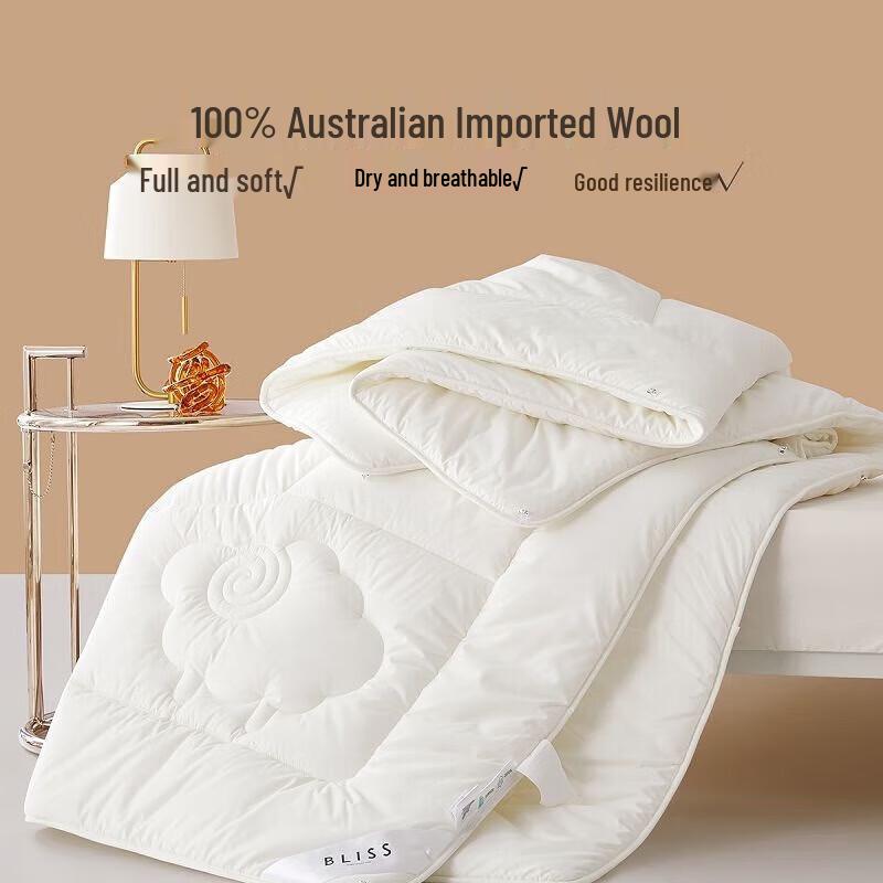 Mercury Home Textiles Xuxi Australian Wool Winter Quilt