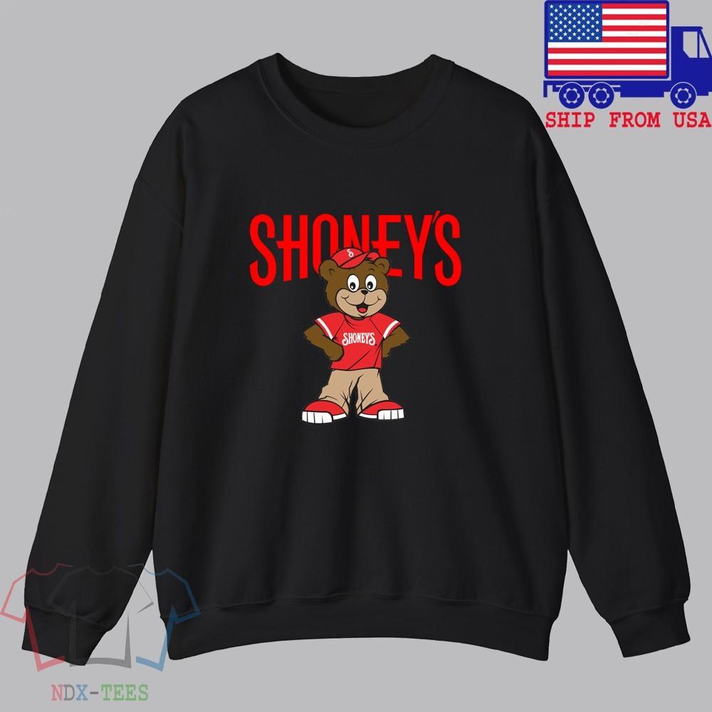 Shoney#039;s Телешоу о ресторанах Мужчины#039;s Черный Размер от S до 3XL Унисекс Футболка S