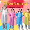 EVA Kids’ Raincoat: Thickened, Explosion-Proof for School, Hiking, Travel - Disposable Outdoor Poncho
