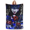 Warm Soft BlanketStudents Decorative Ado WORLD TOUR 2025 Hibana Throw Blanket  Flannel Bedspread For Outdoor Fun Sofa Bed Cover