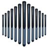Customizable 13-Inch Push Rod Golf Club Grip with Personalized Logo