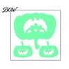 Removable PVC Wall Stickers Halloween Glow in The Dark Stickers, Luminous Ghost Hand And Bat Waterproof Secret Room Decor Decals, Horror Theme