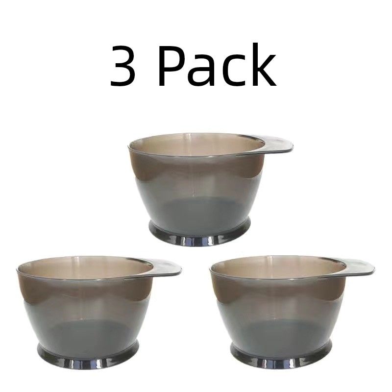 Hair Dyeing Bowl Thickened Heightened Dyeing Bowl Barber Shop Hair Dyeing Bowl Large Hair Nursing Hair Dyeing Tools Hair Salon Supplies Hair Dyeing Bowl [3 Pieces, Cost-Effective Pack]