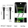 RISK 2pcs M4x26mm Titanium Alloy Bolts For Hydraulic Disc 4*26mm Oil Disc Brake Threaded Pin Screws Fo Bicycle