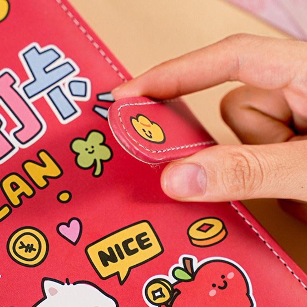 PU Leather Budget Binder with Lock Wallet Storage Planner Organizer Saving Money Binder Family