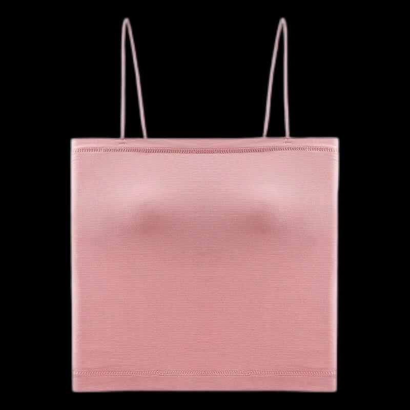 Langsha Women s Thermal Fleece-Lined Camisole with Built-in Bra XL