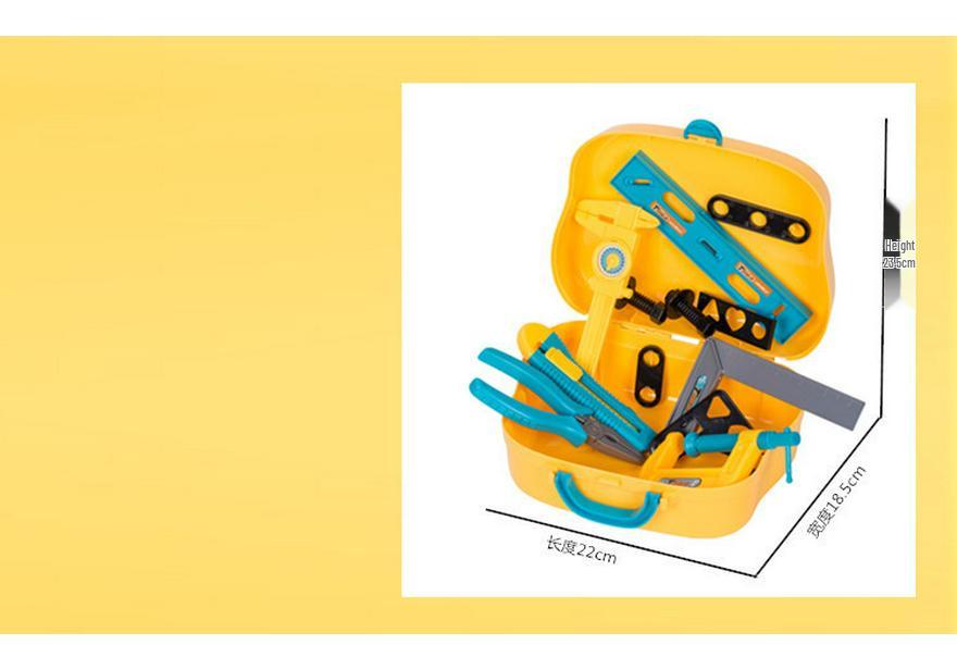 Children's Toolbox Play Set: Electric Drill & Screwdriver Repair Toys