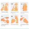 Haishi Hainuo 75% Alcohol Hand Sanitizer Gel - 5 x 60ml Portable Bottles
