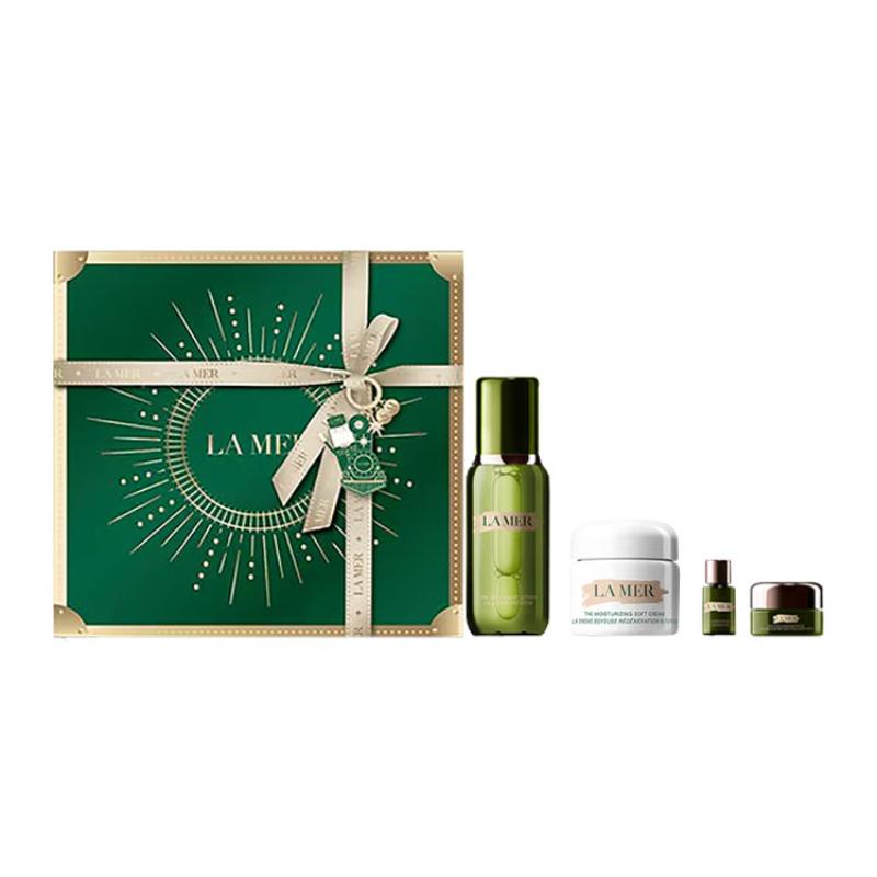 HAILANZHIMI 2024 Christmas Limited Miracle Cloud Cream Skincare Sets Soothing Hydrating 5ml+5ml+60ml+150ml Gentle